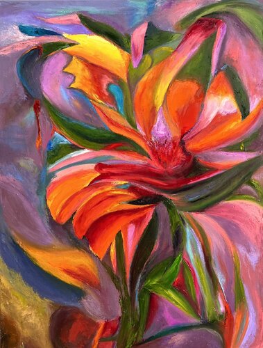 However Long You Say by Olga McNamara Biennale Artist, Painting for Sale on Singulart
