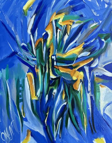 Wishful Thinking par Olga McNamara Biennale Artist, Peinture en vente sur Singulart