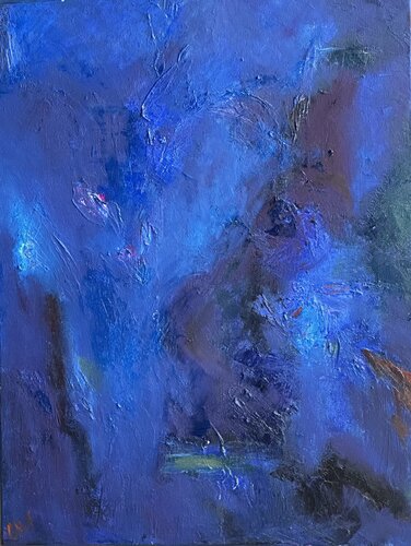 Night bouquet by Olga McNamara Biennale Artist, 絵画 for Sale on Singulart