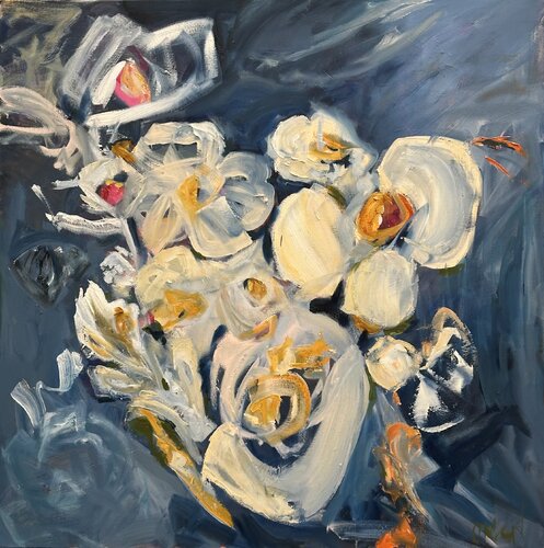 Dancin’ in the dark van Olga McNamara Biennale Artist, Schilderij te koop op Singulart