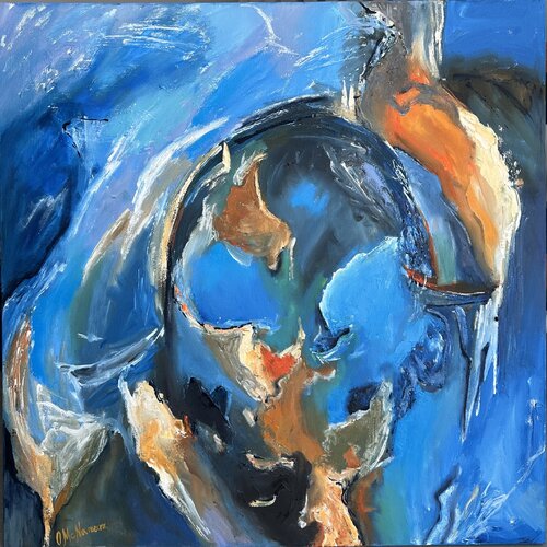 Aurora Borealis by Olga McNamara Biennale Artist, Painting for Sale on Singulart
