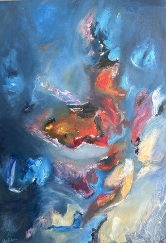 Follow me II by Olga McNamara Biennale Artist, Painting for Sale on Singulart