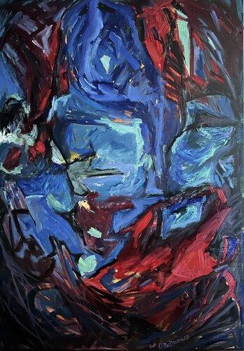 ALETHEIA par Olga McNamara Biennale Artist, Peinture en vente sur Singulart