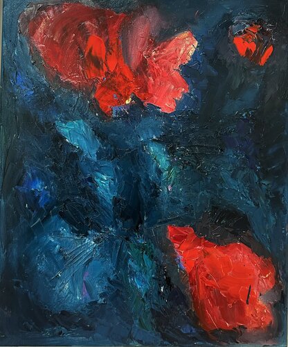 IGNIS van Olga McNamara Biennale Artist, Schilderij te koop op Singulart