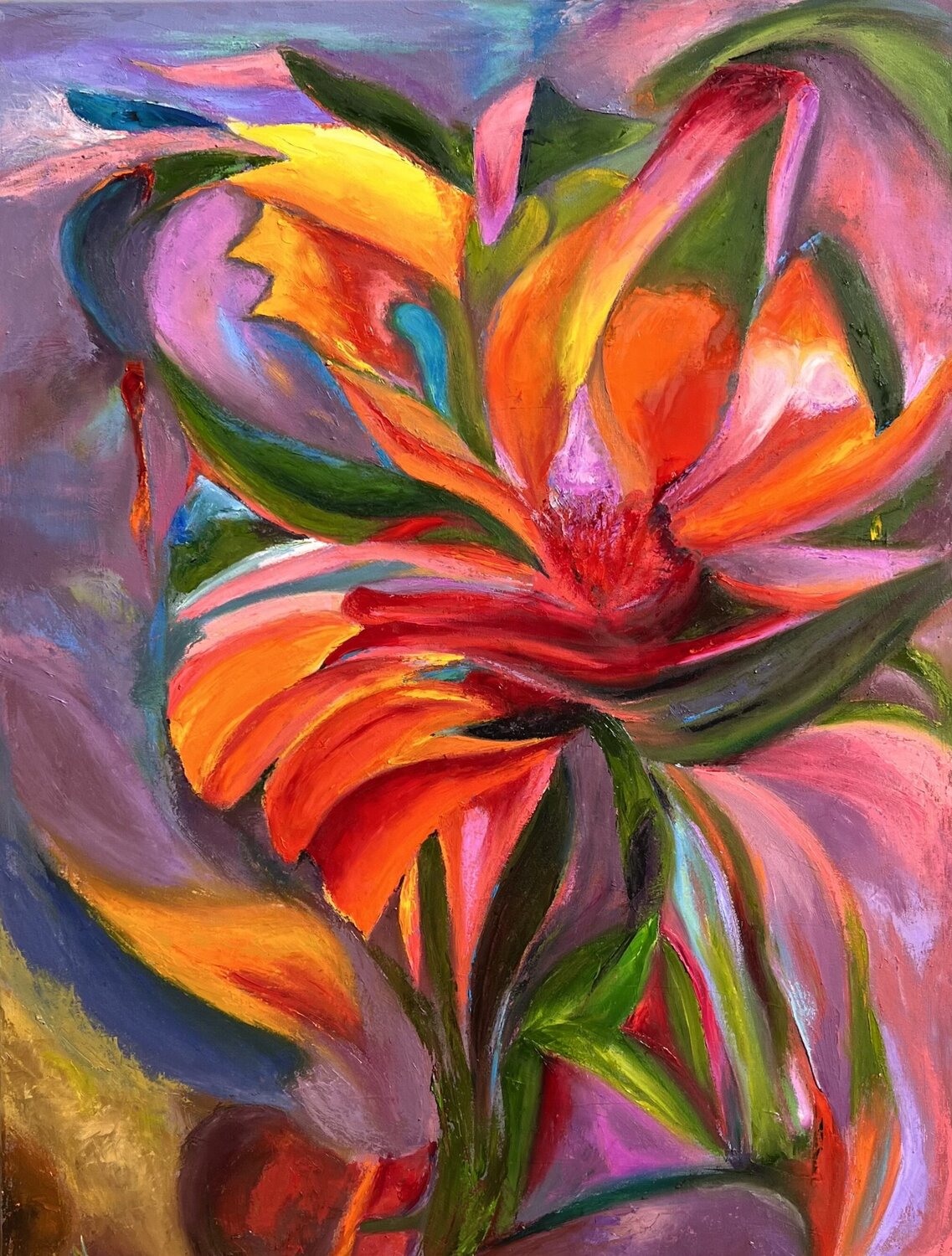 However Long You Say Olga McNamara Biennale Artist Dipinto originale in vendita