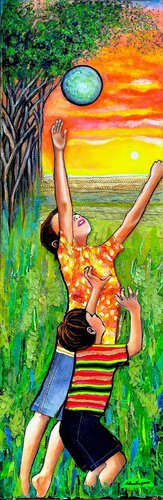 Fino all'ultima luce... van Mara Montagna, Schilderij te koop op Singulart