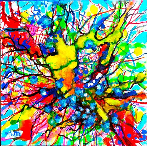 Contaminazioni van Mara Montagna, Schilderij te koop op Singulart