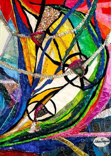 Cerca l'intruso di Mara Montagna, Pittura in vendita su Singulart