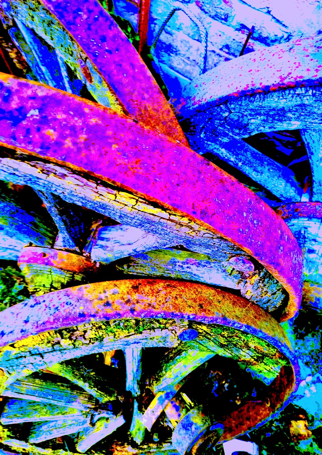 Coloriamo la fatica Mara Montagna Fotografía en venta