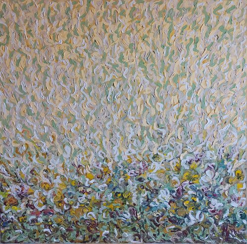 Suono floreale by Majlinda Lopa, Painting for Sale on Singulart