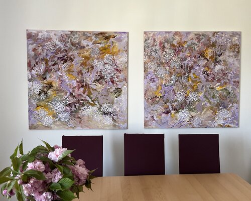 Affioro  (dittico) de Majlinda Lopa, Pintura a la venta en Singulart