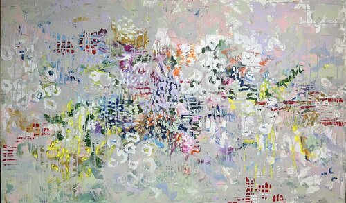 Giardino senza confini by Majlinda Lopa, Painting for Sale on Singulart