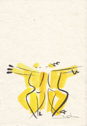 Tanz II by Dieter Benz, Work on Paper for Sale on Singulart