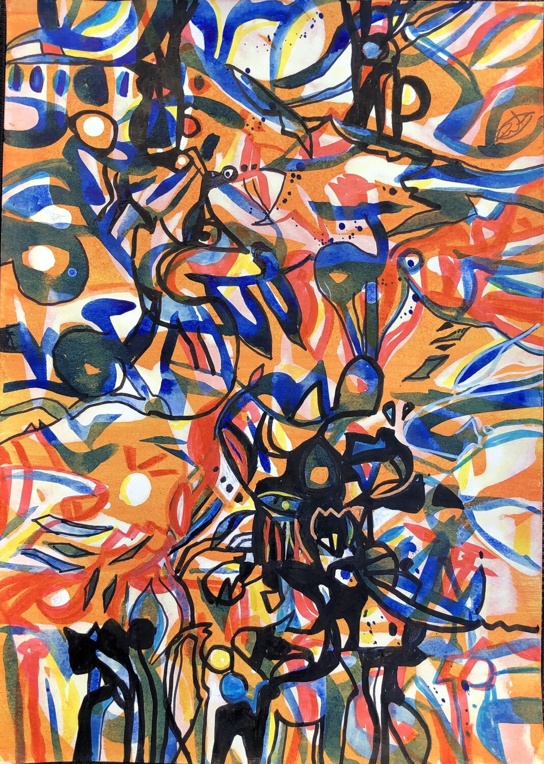 "folge der spur II" Dieter Benz