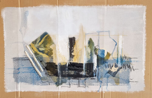 Cartone n.9 par Laura Benaglia Nones, Peinture en vente sur Singulart