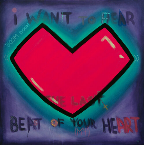 Heart von Marta Chudzik, Malerei kaufen auf Singulart