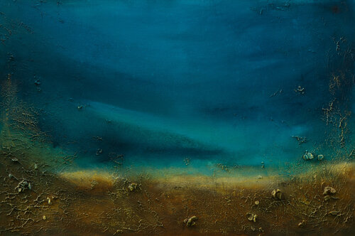 Sky and soil van Marta Chudzik, Schilderij te koop op Singulart