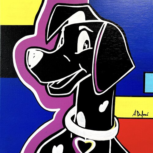 Dalmatien de Angélique Dufossé, Pintura a la venta en Singulart