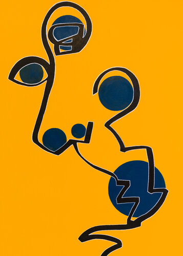 Tanzen by mephci - Matthias Egger, 회화 for Sale on Singulart