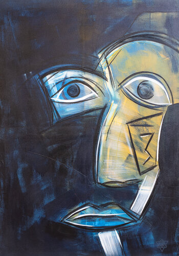 Tisch 1 van mephci - Matthias Egger, Schilderij te koop op Singulart