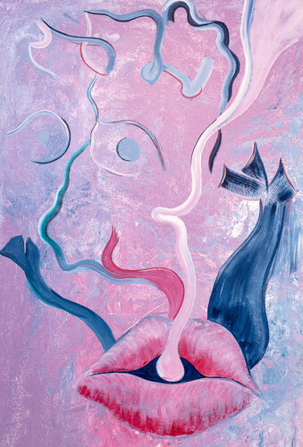 Brennt van mephci - Matthias Egger, Schilderij te koop op Singulart