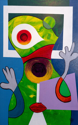 Rolle van mephci - Matthias Egger, Schilderij te koop op Singulart