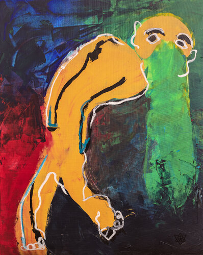 Unvernunft di mephci - Matthias Egger, Pittura in vendita su Singulart