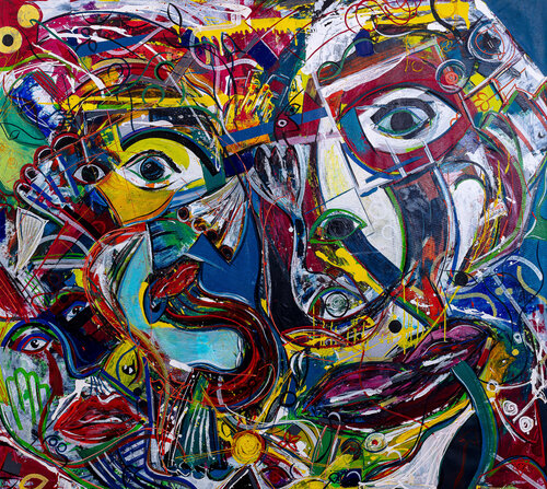 Dschungel by mephci - Matthias Egger, 회화 for Sale on Singulart