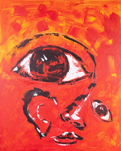 Schlaf by mephci - Matthias Egger, Painting for Sale on Singulart