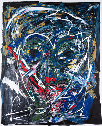 Zeit di mephci - Matthias Egger, Pittura in vendita su Singulart