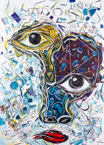 Grösse by mephci - Matthias Egger, 회화 for Sale on Singulart