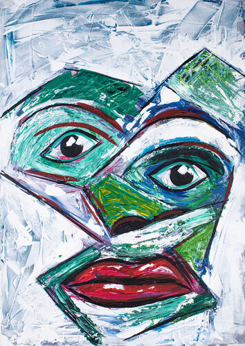 Erwartung by mephci - Matthias Egger, 회화 for Sale on Singulart