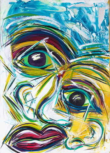 Freund van mephci - Matthias Egger, Schilderij te koop op Singulart