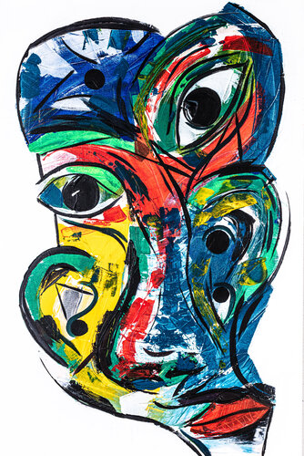 Socken by mephci - Matthias Egger, 회화 for Sale on Singulart