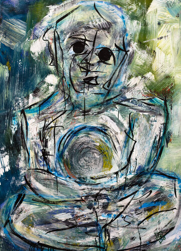 Klarheit by mephci - Matthias Egger, Painting for Sale on Singulart