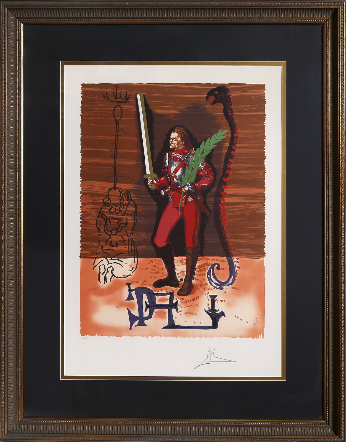 Christopher Columbus Salvador Dalí Afdruk te koop