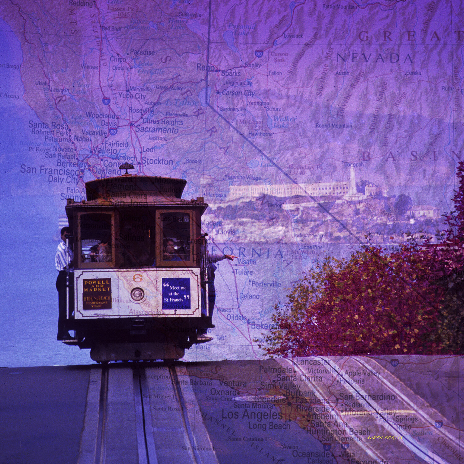 iI Left My Heart In San Francisco Karen Scally Fotografia in vendita