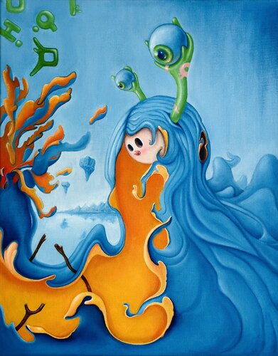 Water Spirit von Ivan Pakhomov, Malerei kaufen auf Singulart