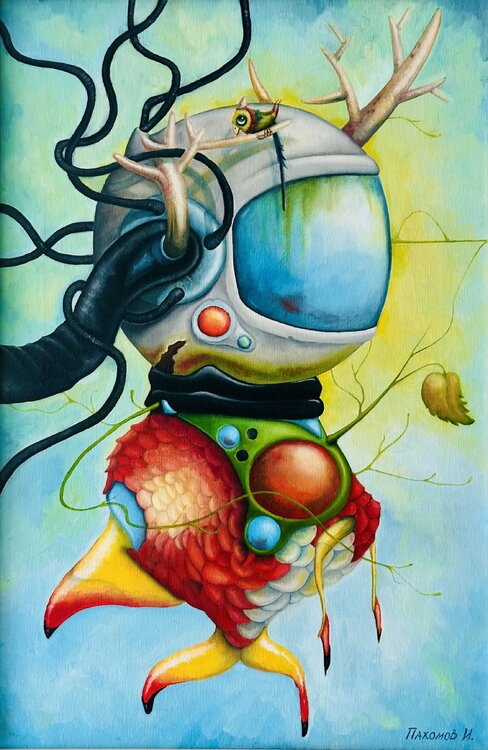 Diver Ivan Pakhomov