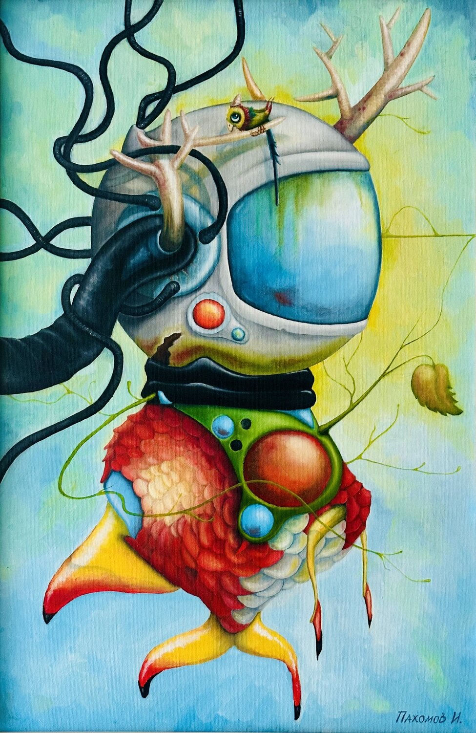 Diver Ivan Pakhomov