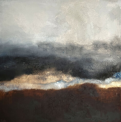 Erlöschendes Abendglühen by Cornelia Hauch, 油畫 for Sale on Singulart