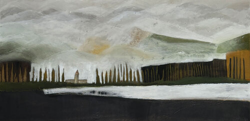Vor den endlosen Dünen by Cornelia Hauch, 油畫 for Sale on Singulart