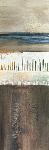 In der Ferne höre ich das Meer rauschen by Cornelia Hauch, 油畫 for Sale on Singulart