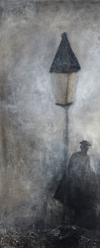 Der Schatten des Abschieds par Cornelia Hauch, Peinture en vente sur Singulart