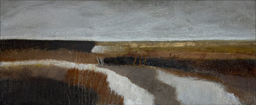 Herbstfelder I by Cornelia Hauch, 油畫 for Sale on Singulart