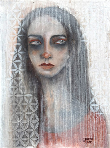 Durchschaut by Cornelia Hauch, Painting for Sale on Singulart