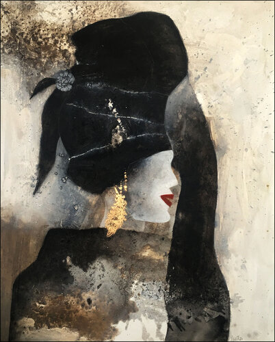 Die Gräfin by Cornelia Hauch, Painting for Sale on Singulart