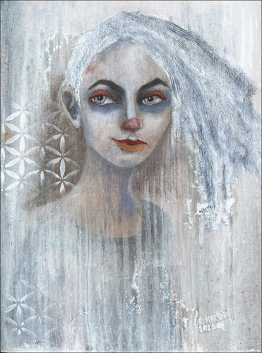 Distanz by Cornelia Hauch, Painting for Sale on Singulart