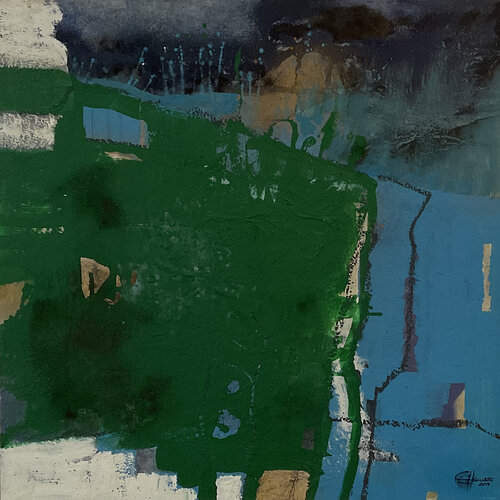 Green field Caroline Chevillotte