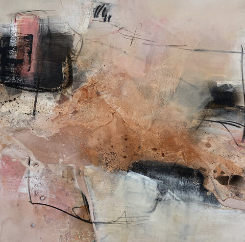 A tale in pink van Caroline Chevillotte, Schilderij te koop op Singulart